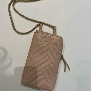 Tory Burch Phone Crossbody Pink